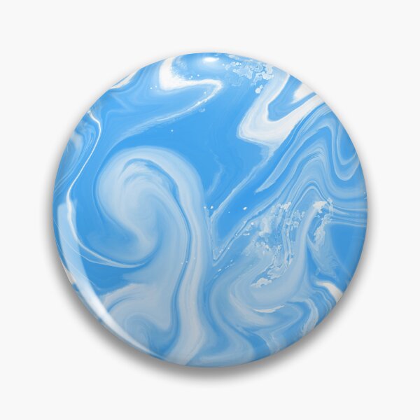 Item preview, Blue sky marbled pattern designed and sold by thephoenixsoul.