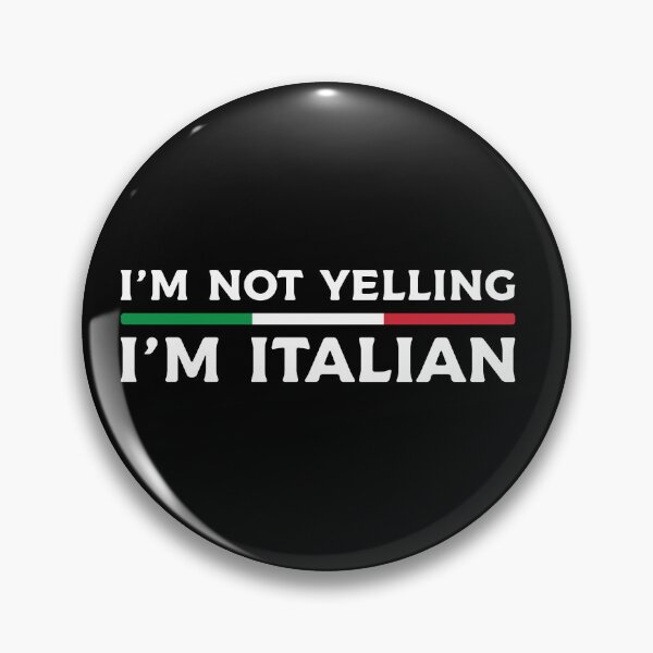 Item preview, Funny Italian Gift: I'm Not Yelling, I'm Italian - Sicilian - Italy Pride designed and sold by Adexyl.