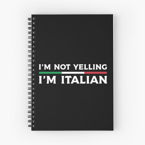 Item preview, Funny Italian Gift: I'm Not Yelling, I'm Italian - Sicilian - Italy Pride designed and sold by Adexyl.