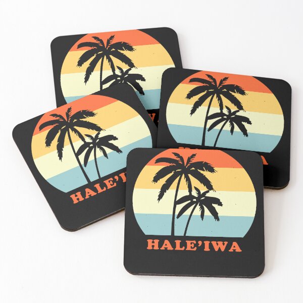 Item preview, Hawaii Vintage Retro Palm Tree Sunset Vacation T-Shirt designed and sold by ShaneGuzman.