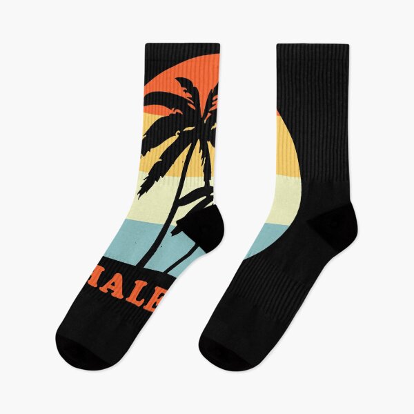 Item preview, Hawaii Vintage Retro Palm Tree Sunset Vacation T-Shirt designed and sold by ShaneGuzman.