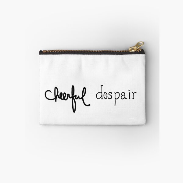 Item preview, Cheerful despair quote designed and sold by Florcitasart.