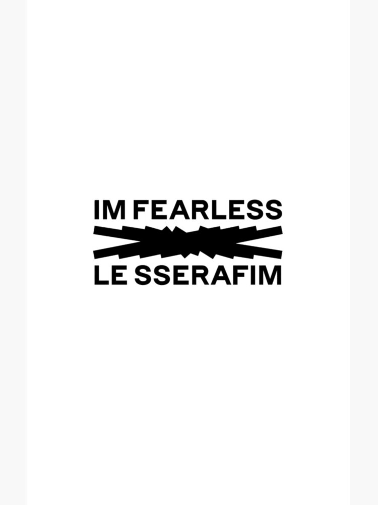 iPhoneアクセサリー LE SSERAFIM EASY Logo Case - Black Le sserafim lettering