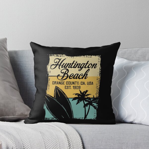 Item preview, Huntington Beach Surf City California Distressed Surfing T-Shirt designed and sold by ShaneGuzman.