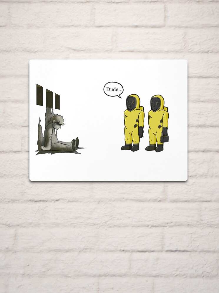 Noclipping Into The Backrooms (White) Art Board Print for Sale by  StarcallFanarts