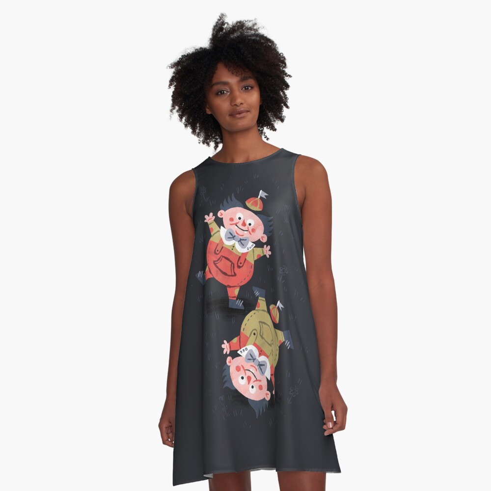 Item preview, A-Line Dress designed and sold by WanderingBert.