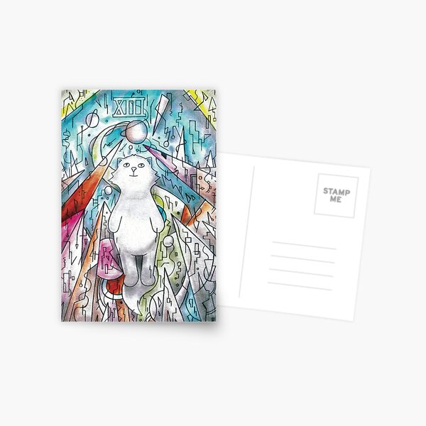 Major Arcana - XIII - Death Postcard