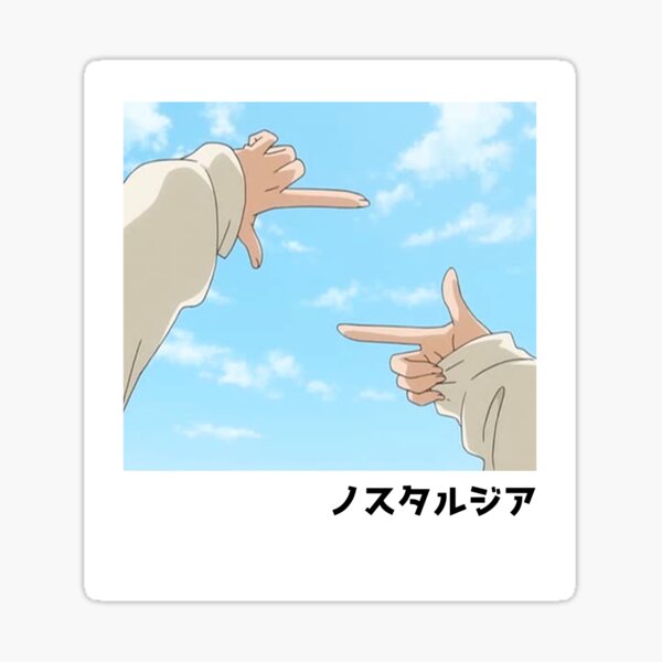 Item preview, Anime Hand Frame | Anime Aesthetic designed and sold by PopUpShirt.