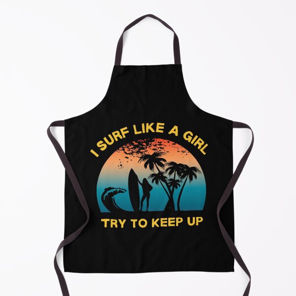 Item preview, Funny Women's Surfing Retro Girl Surfer T-shirt designed and sold by ShaneGuzman.