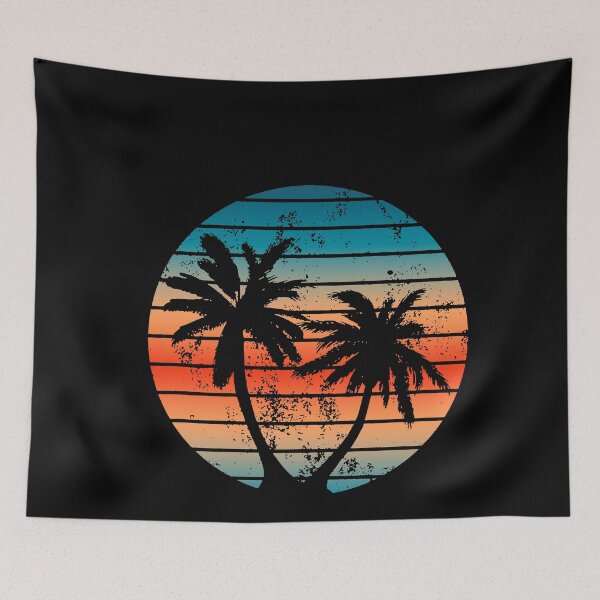 Item preview, Retro Vacay Vintage Surf Beach Sunset T-shirt designed and sold by ShaneGuzman.