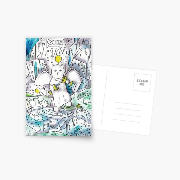 Major Arcana - XIV - Temperance Postcard
