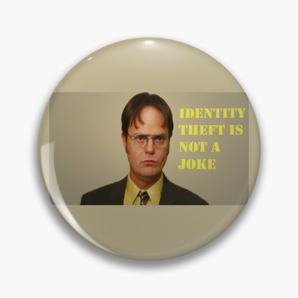 Item preview, Identity theft is not a joke designed and sold by CryptoEnths.