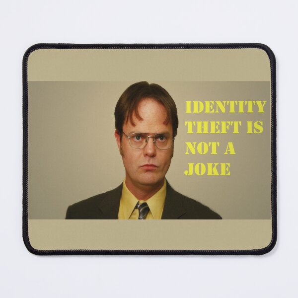Item preview, Identity theft is not a joke designed and sold by CryptoEnths.