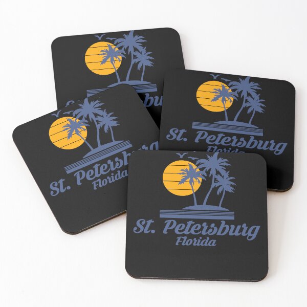 Item preview, St. Petersburg Florida FL State City Beach Surf T-shirt designed and sold by ShaneGuzman.