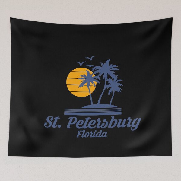 Item preview, St. Petersburg Florida FL State City Beach Surf T-shirt designed and sold by ShaneGuzman.