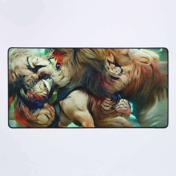 Item preview, lions fight designed and sold by kharamoot.