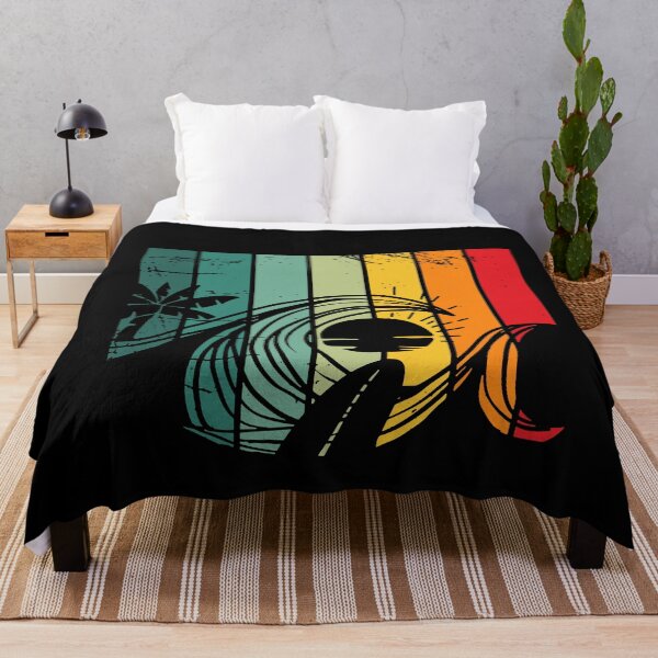 Item preview, Surfing Retro Surfer Sunset Palm Tree T-shirt designed and sold by ShaneGuzman.
