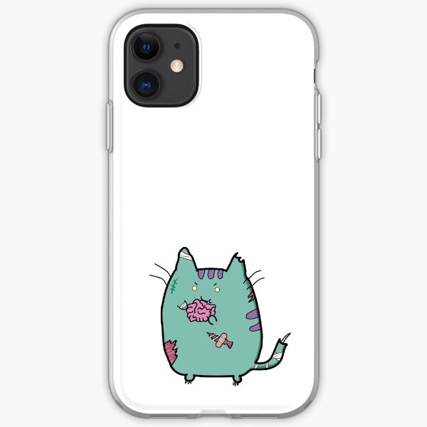 Zombie Cat iPhone Soft Case