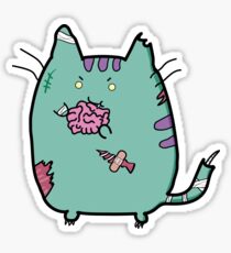 Zombie Cat Sticker