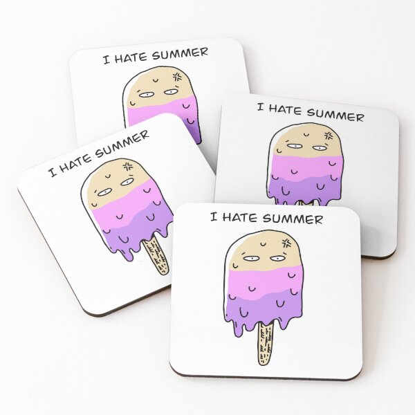Item preview, I Hate Summer Funny Ice Cream designed and sold by Marsdk Art.