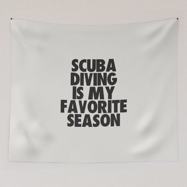 Item preview, Scuba Diving Is My Favorite Season - Gift for Scuba Diving Fans designed and sold by kindxinn.