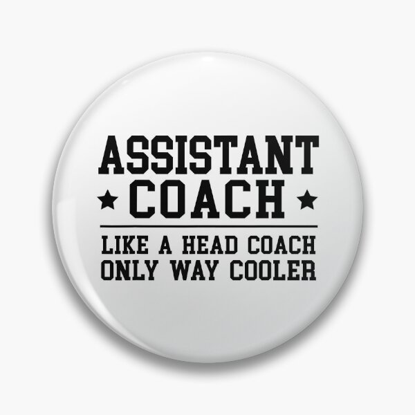 Item preview, Assistant Coach Funny Sports Coaching designed and sold by ibarrbeat.