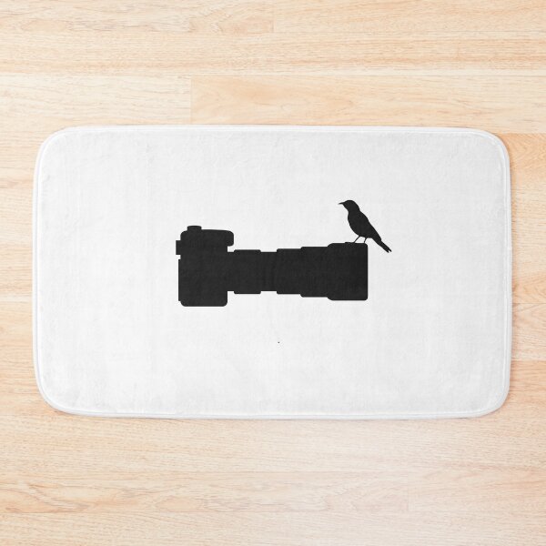 Item preview, Bird Photographer - Bird Perched on a Long Lens Camera designed and sold by EstelleStar.