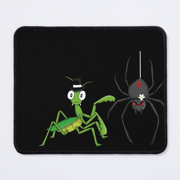 Item preview, Till Death Do Us Part- Praying Mantis Black Widow designed and sold by Kaaimaan.
