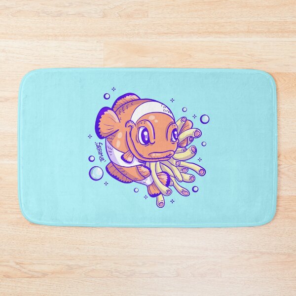 Item preview, Smirking Clownfish with anemones closer designed and sold by SPIRIMAL.