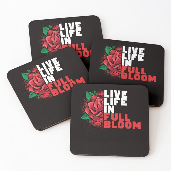 Item preview, Life Live In Full Bloom Flowers Gardener Gardening Garden designed and sold by TomGiantDesigns.