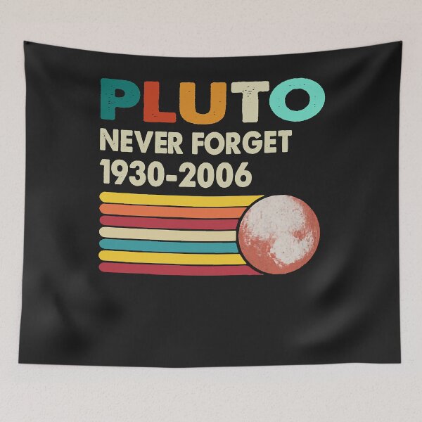 Item preview, Never forget pluto retro style funny space science classic t shirt designed and sold by AlexandreaHoyt.