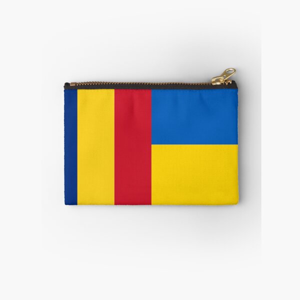 Item preview, Romania Ukraine Flags Together United designed and sold by RiadMannan.