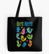 Bird Nerd - dark Tote Bag