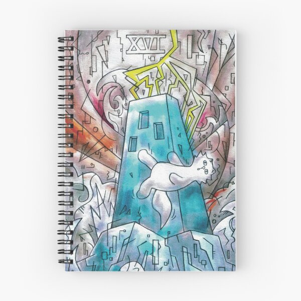 Item preview, Major Arcana - XVI - The Tower designed and sold by Daniel Saunders.