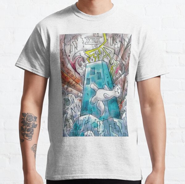 Major Arcana - XVI - The Tower Classic T-Shirt