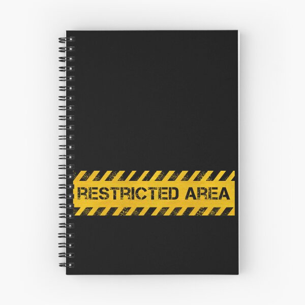 Item preview, Restricted Area designed and sold by CAUTION SHOP.