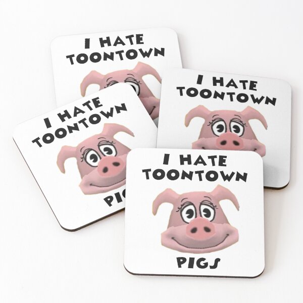 Item preview, I Hate Toontown Pigs designed and sold by TooningAround.