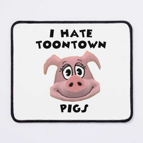 Item preview, I Hate Toontown Pigs designed and sold by TooningAround.