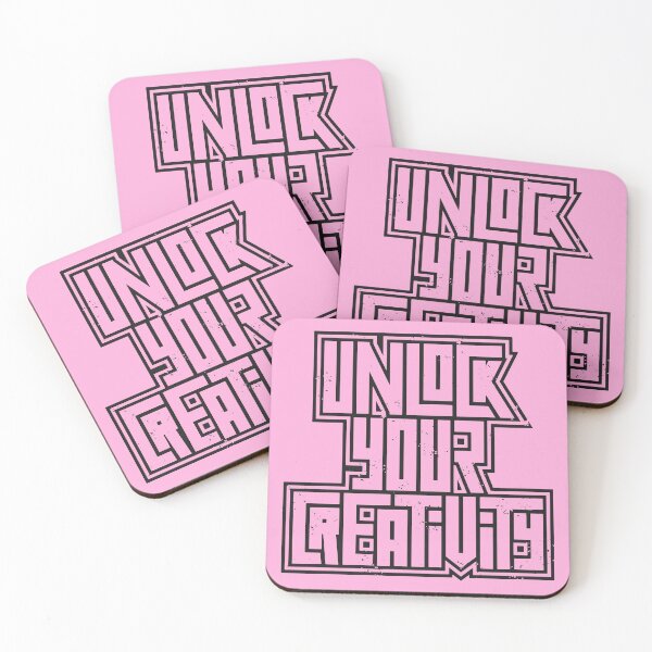 Item preview, Unlock Your Creativity | Black And White | Motivation designed and sold by DrawingBoard.