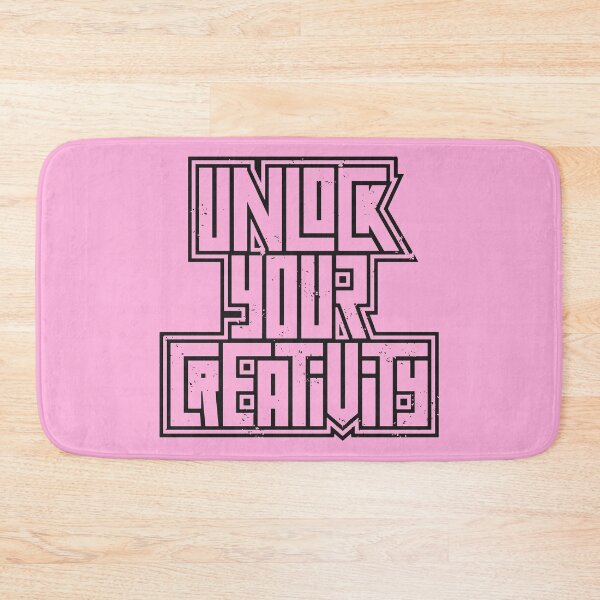 Item preview, Unlock Your Creativity | Black And White | Motivation designed and sold by DrawingBoard.