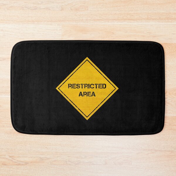 Item preview, Restricted Area designed and sold by CAUTION SHOP.