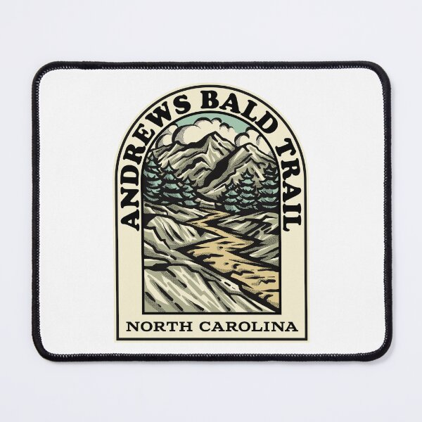 Aperçu de l'œuvre Andrews Bald Trail North Carolina hiking backpacking trail créée et vendue par HalpinDesign.