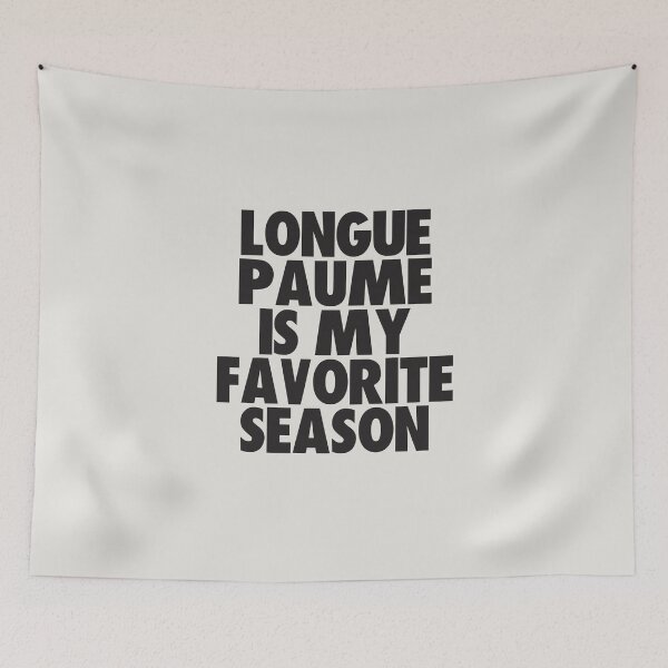 Aperçu de l'œuvre Longue Paume est ma saison préférée - Cadeau pour les fans de Longue Paume créée et vendue par kindxinn.