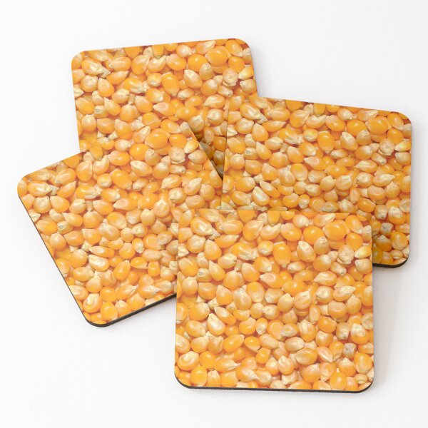 Item preview, Popcorn Kernels Food Pattern Photograph designed and sold by patternsoup.