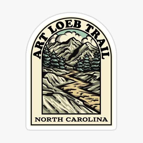Item preview, Art Loeb Trail North Carolina hiking backpacking trail designed and sold by HalpinDesign.