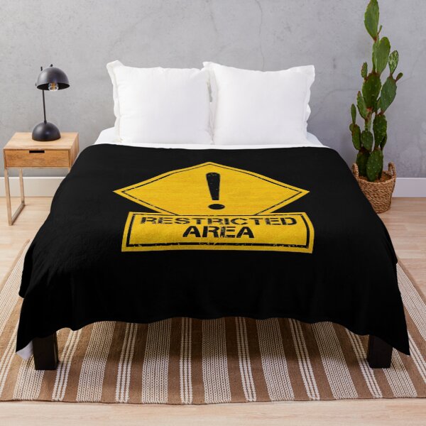 Item preview, Restricted Area designed and sold by CAUTION SHOP.