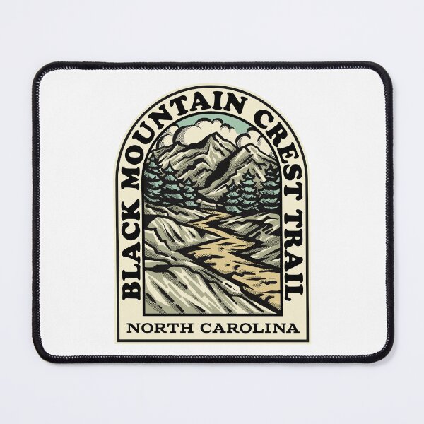 Item preview, Black Mountain Crest Trail North Carolina hiking backpacking trail designed and sold by HalpinDesign.