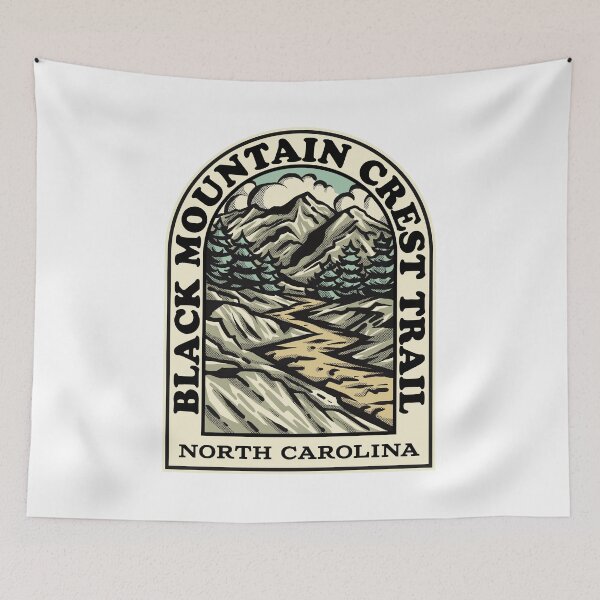 Item preview, Black Mountain Crest Trail North Carolina hiking backpacking trail designed and sold by HalpinDesign.
