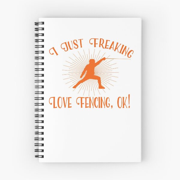 Item preview, I Just Freaking Love Fencing, OK! T-Shirt  designed and sold by Dan66.