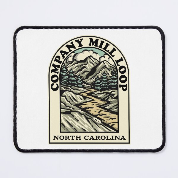 Item preview, Company Mill Loop North Carolina hiking backpacking trail designed and sold by HalpinDesign.